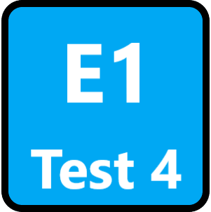 E1 Test 4