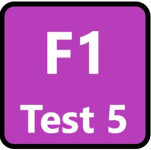 F1 Practice Test 5