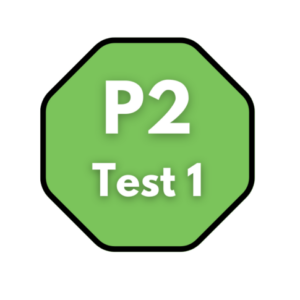 P2 Test 1